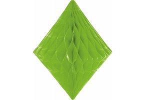 Honeycomb Diamant Lime Groen - per stuk