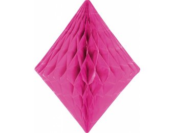 Honeycomb Diamant Magenta 30 cm - per stuk