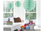 Honeycomb Bal Mint Groen 30 cm - per stuk