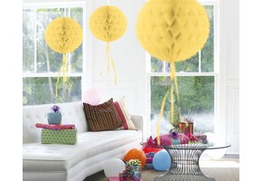 Honeycomb Bal Ivoor 30 cm - per stuk