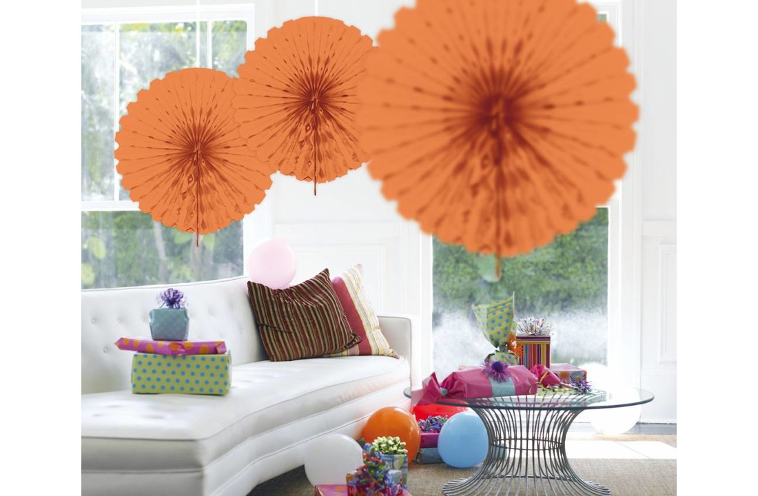 Honeycomb Fan Zalm 45 cm - per stuk