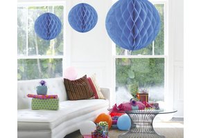 Honeycomb Bal Baby Blauw XL 50 cm - per stuk