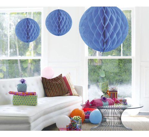 Honeycomb Bal Baby Blauw XL 50 cm - per stuk