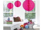 Honeycomb Bal Magenta XL 50cm - per stuk