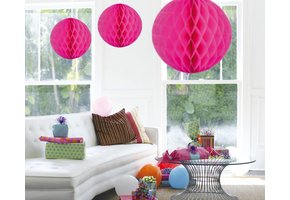 Honeycomb Bal Magenta XL 50cm - per stuk