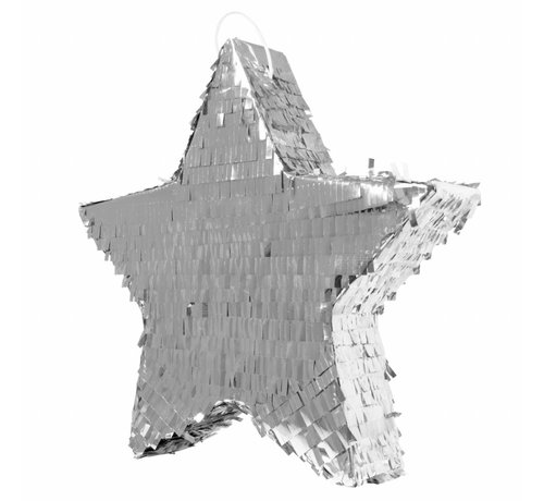 Piñata Ster Zilver - per stuk