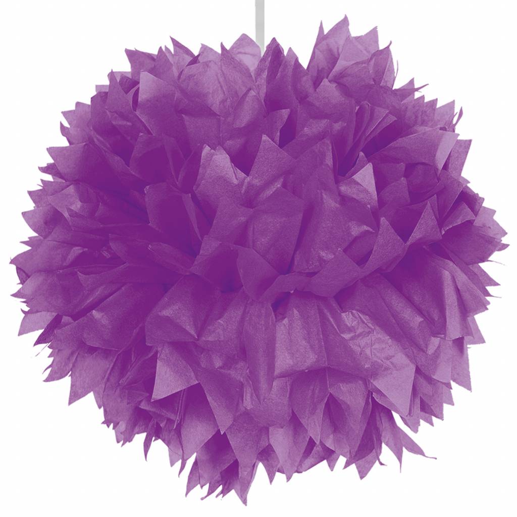 Pompom Paars - per stuk