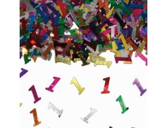 Confetti 1 Jaar Multicolor