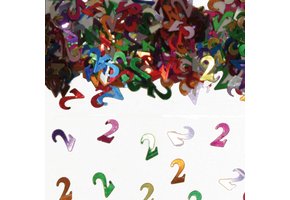 Confetti 2 Jaar Multicolor