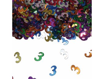 Confetti 3 Jaar Multicolor