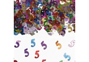 Confetti 5 Jaar Multicolor