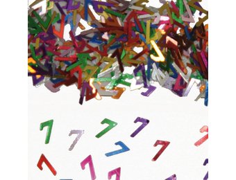 Confetti 7 Jaar Multicolor