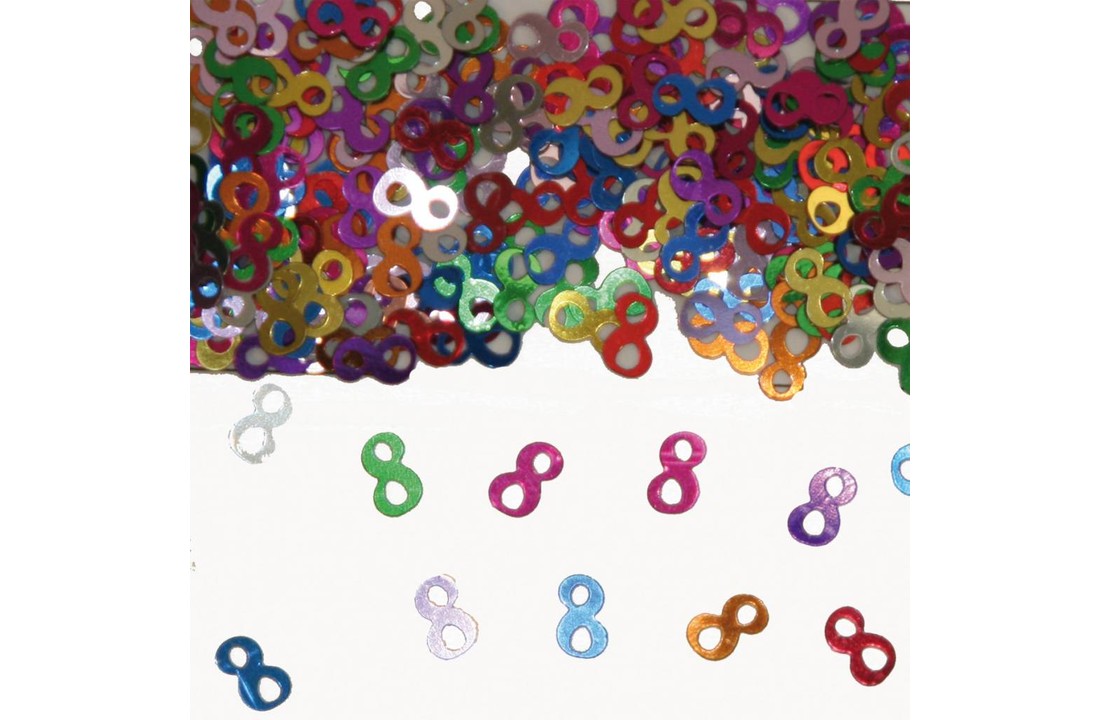 Confetti 8 Jaar Multicolor