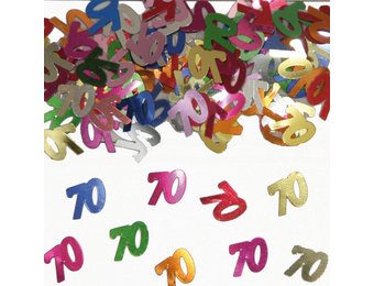 Confetti 70 Jaar Multicolor