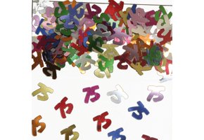 Confetti 75 Jaar Multicolor