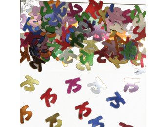 Confetti 75 Jaar Multicolor