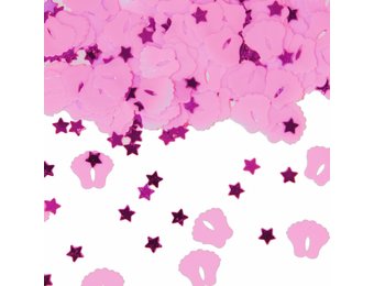 Confetti Voetjes Roze