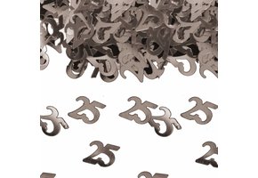 Confetti 25 jaar Zilver