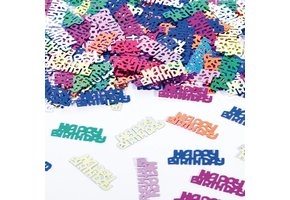 Confetti Happy Birthday Multicolor