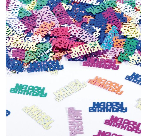 Confetti Happy Birthday Multicolor