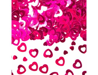 Confetti Hart Roze