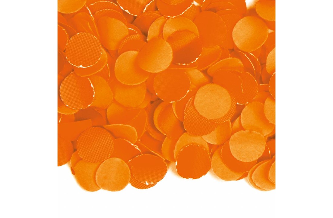 Luxe Confetti Oranje - 100 gram