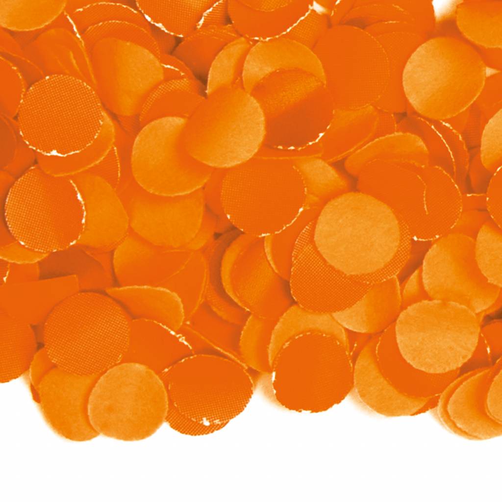 Luxe Confetti Oranje - 100 gram