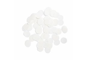 Ronde Confetti Groot Wit