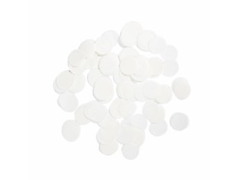 Ronde Confetti Groot Wit