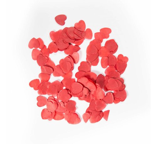 Confetti Groot Rode Hartjes