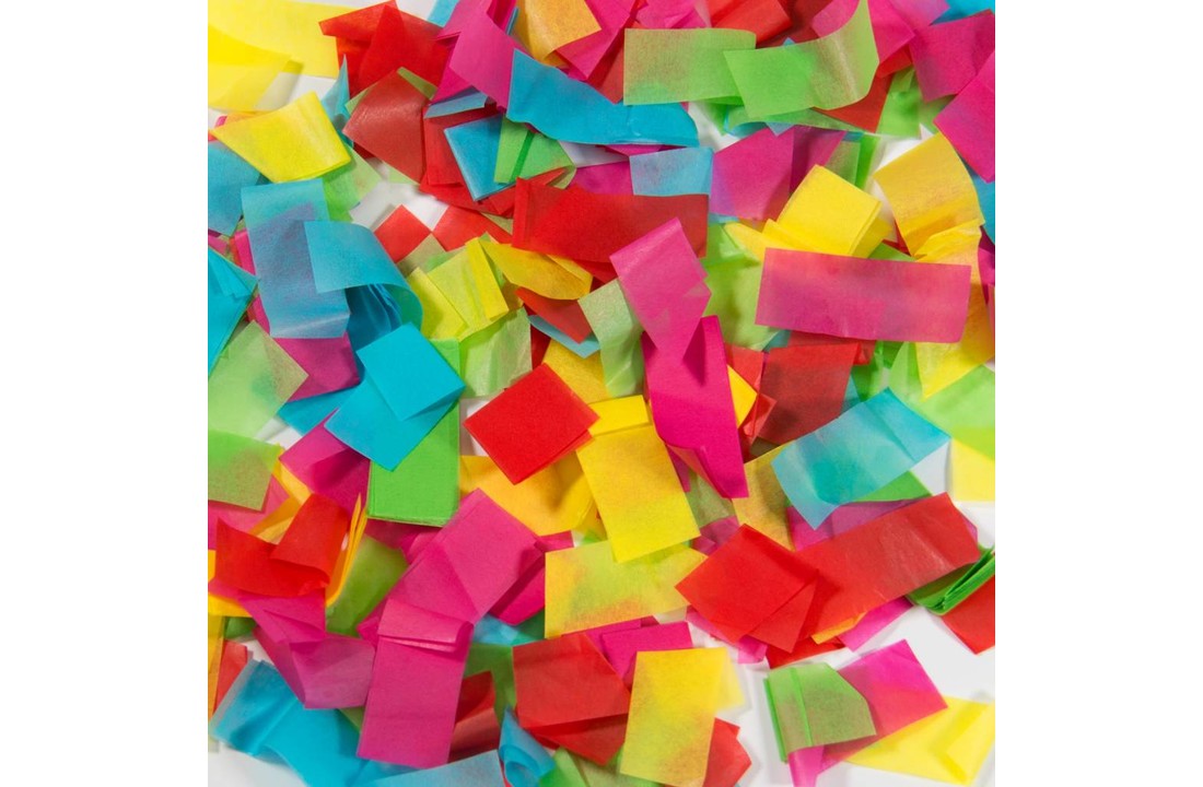 Confetti Party Popper Kleuren Mix - 28 cm