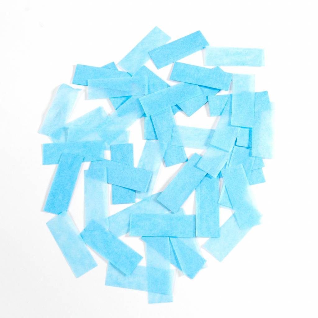 Party Popper Gender Reveal 15 cm - per 6 stuks