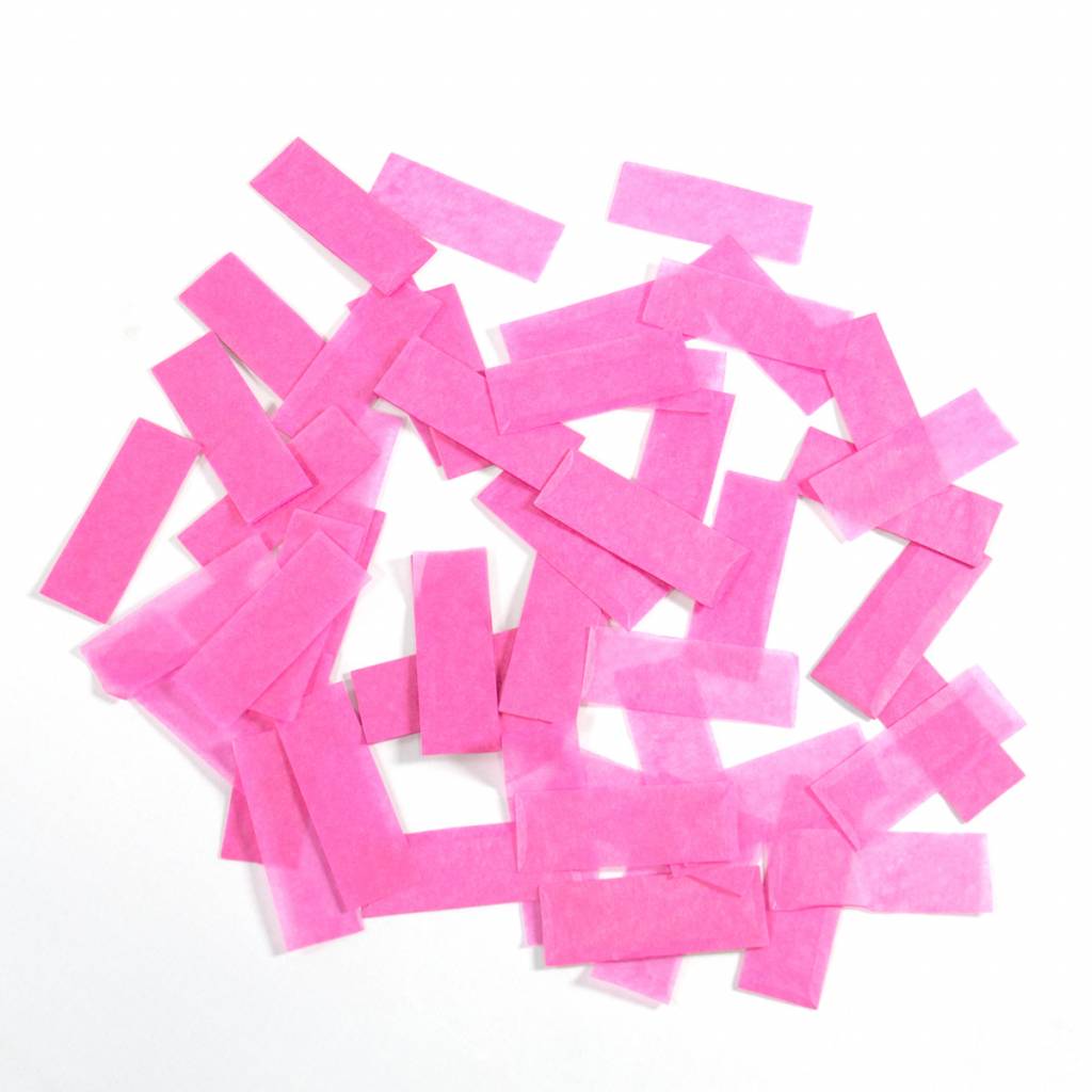 Party Popper Gender Reveal 15 cm - per 6 stuks