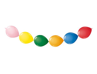 Folatex Ballonslinger Multicolor - 8 stuks