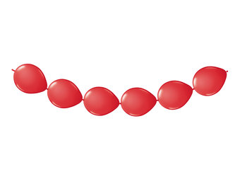 Folatex Ballonslinger Rood - 3 meter
