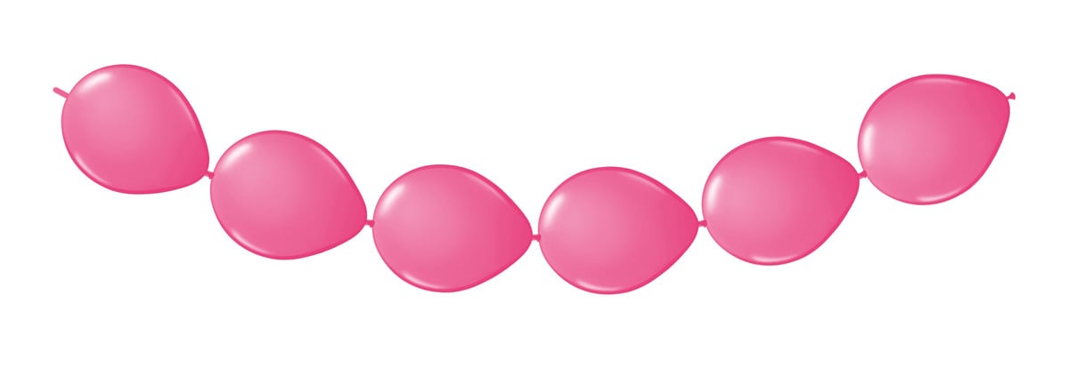 Folatex Ballonslinger Magenta - 3 meter