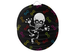Lampion Skelet 22 cm - per stuk