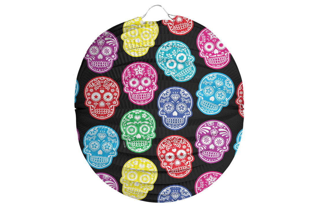 Lampion Day Of The Dead - per stuk