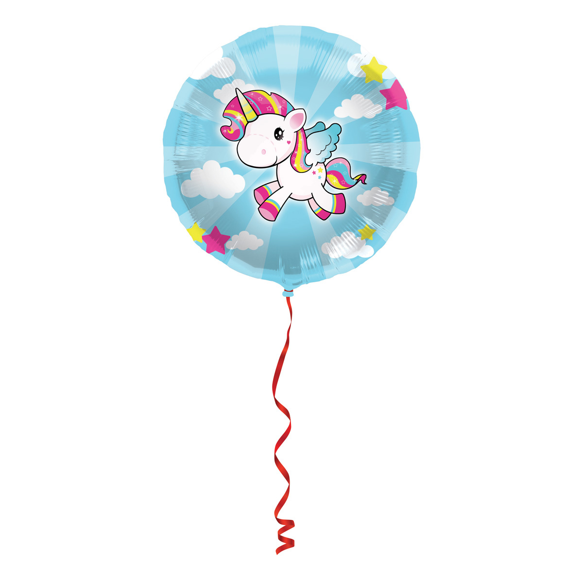 Folieballon Unicorn 45 cm - per stuk