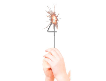 Sterretjes Cijfer 4 - per stuk