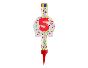 Fonteintje Cijfer 5 - per stuk