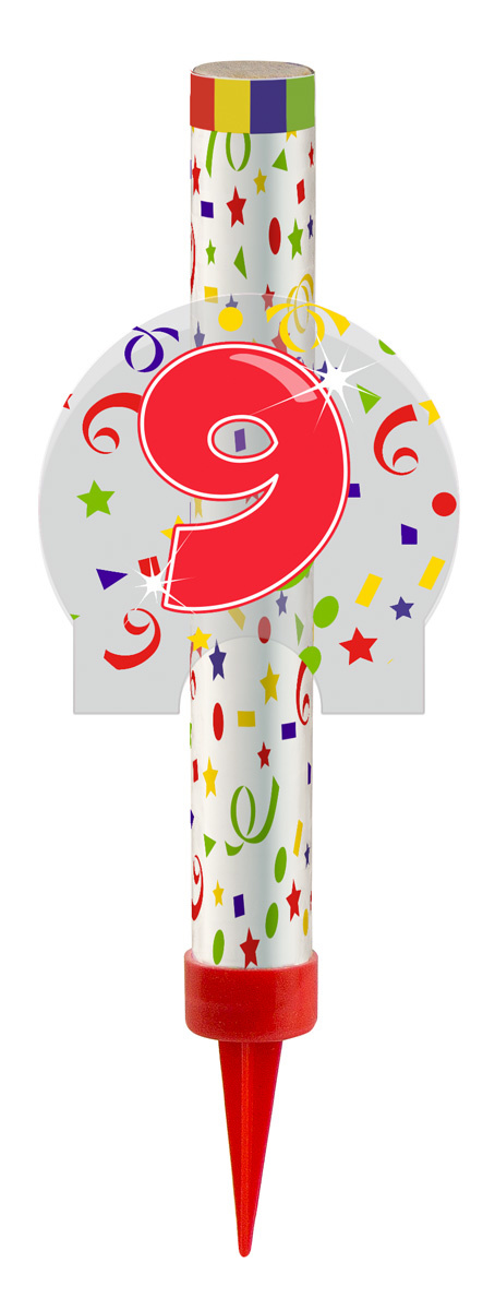 Fonteijntje Cijfer 9 - per stuk