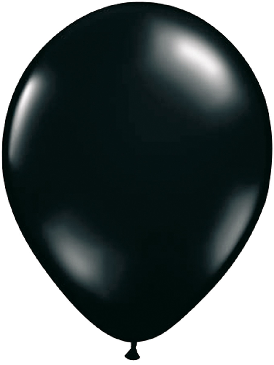 Folatex Ballonnen Zwart 30cm - 10 stuks