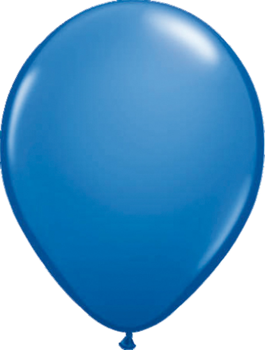 Folatex Ballonnen Metallic Donkerblauw 30cm - 10 stuks