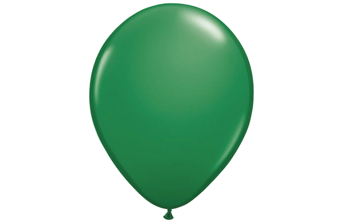 Folatex Ballonnen Metallic Donkergroen 30cm - 10 stuks
