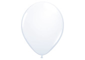 Folatex Ballonnen Metallic Wit 30cm - 10 stuks