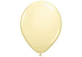 Folatex Ballonnen Metallic Ivoor 30cm - 10 stuks