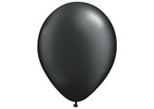 Folatex Ballonnen Metallic Zwart 30cm - 10 stuks