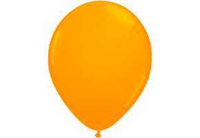 Folatex Ballonnen Neon Oranje 25cm - 8 stuks