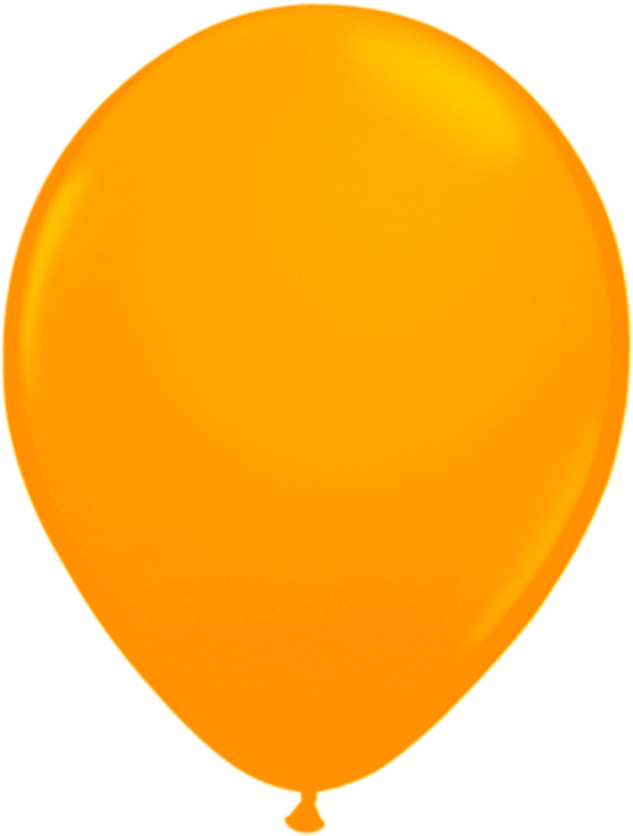 Folatex Ballonnen Neon Oranje 25cm - 8 stuks